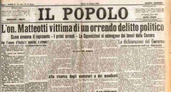 95 anni fa l’uccisione di Matteotti