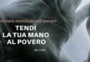 Domenica 15 novembre: 4ᵃ Giornata mondiale dei Poveri