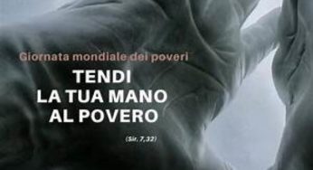 Domenica 15 novembre: 4ᵃ Giornata mondiale dei Poveri